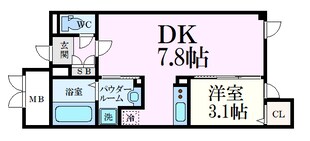 ファーストフィオーレ心斎橋イースト　の物件間取画像